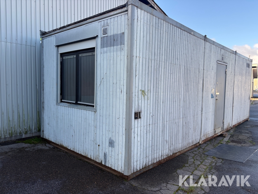 Formandsmodul Volymbyggen 29 m³ med køkken, bad og toilet