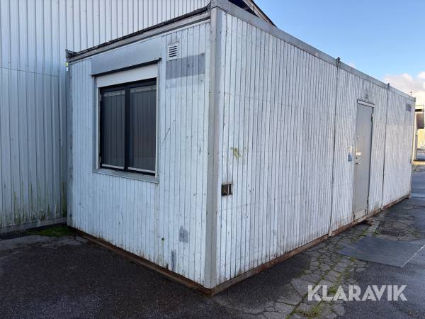 Formandsmodul Volymbyggen 29 m³ med køkken, bad og toilet