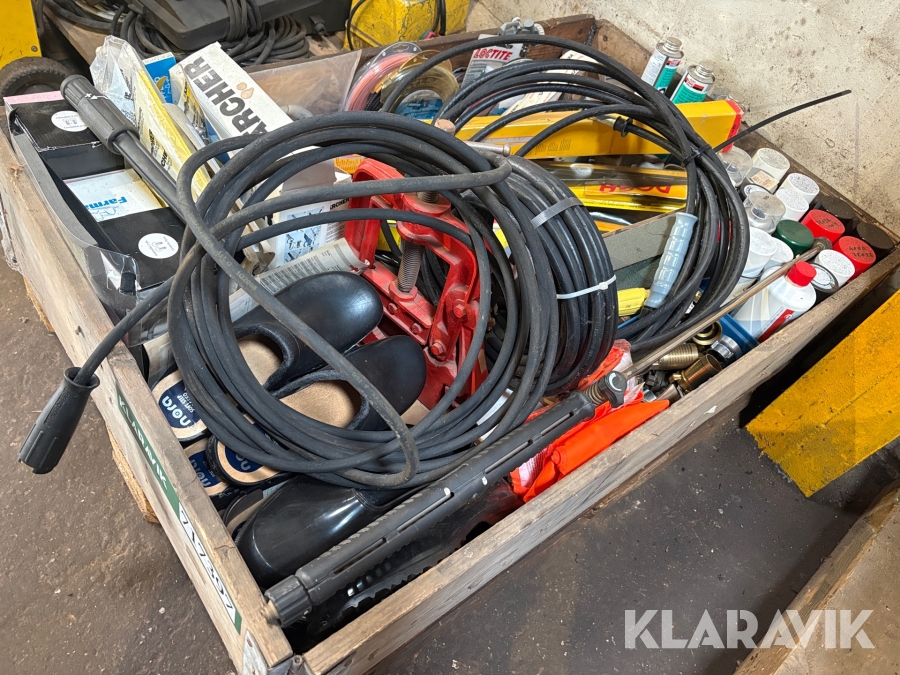 Blandet lot til værkstedet