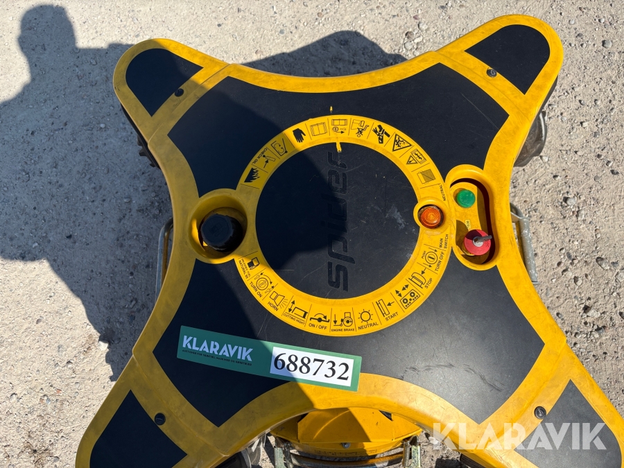 Græsslåmaskine Spider Mini II, Fredensborg, Klaravik auktion