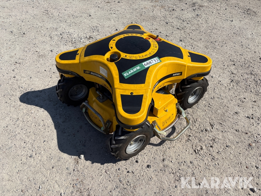 Græsslåmaskine Spider Mini II, Fredensborg, Klaravik auktion