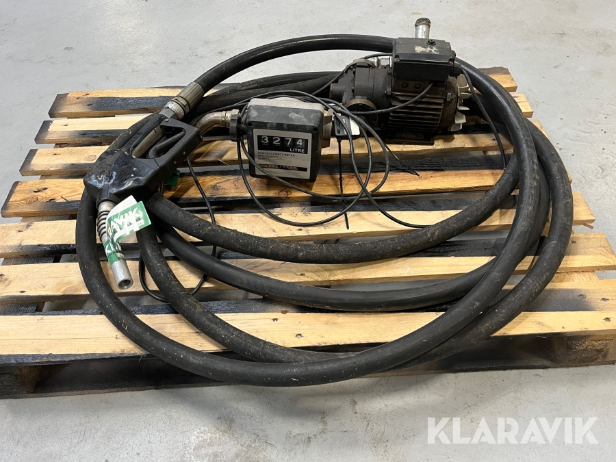 Dieselpumpe m. Tæller