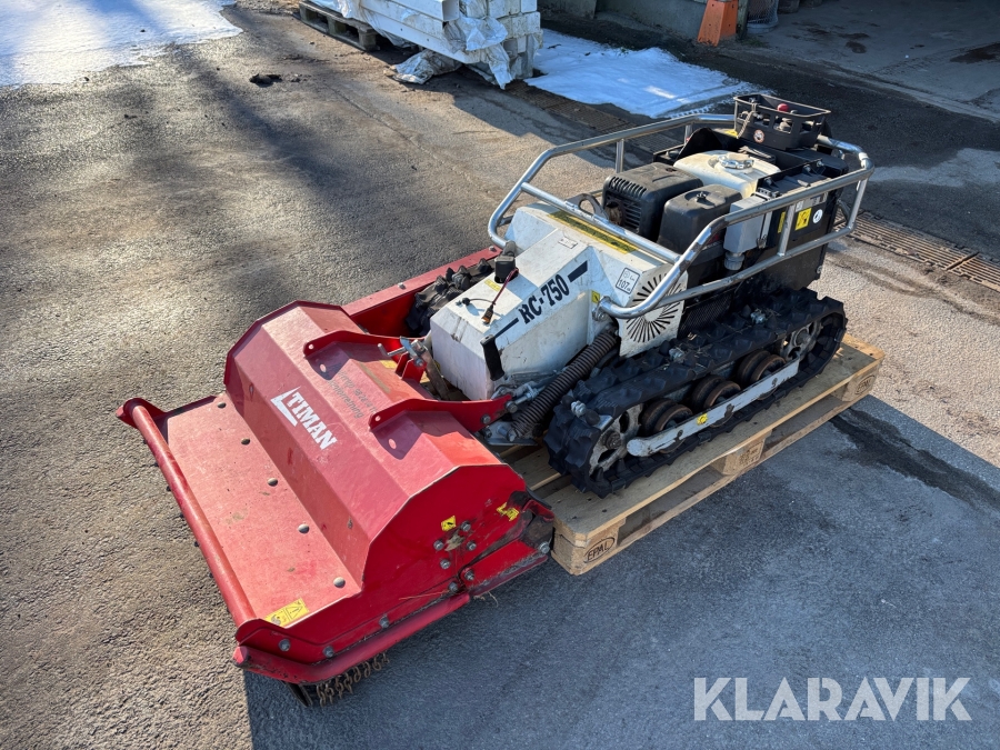 Robot/slagleklipper Timan RC-750 med fjernbetning