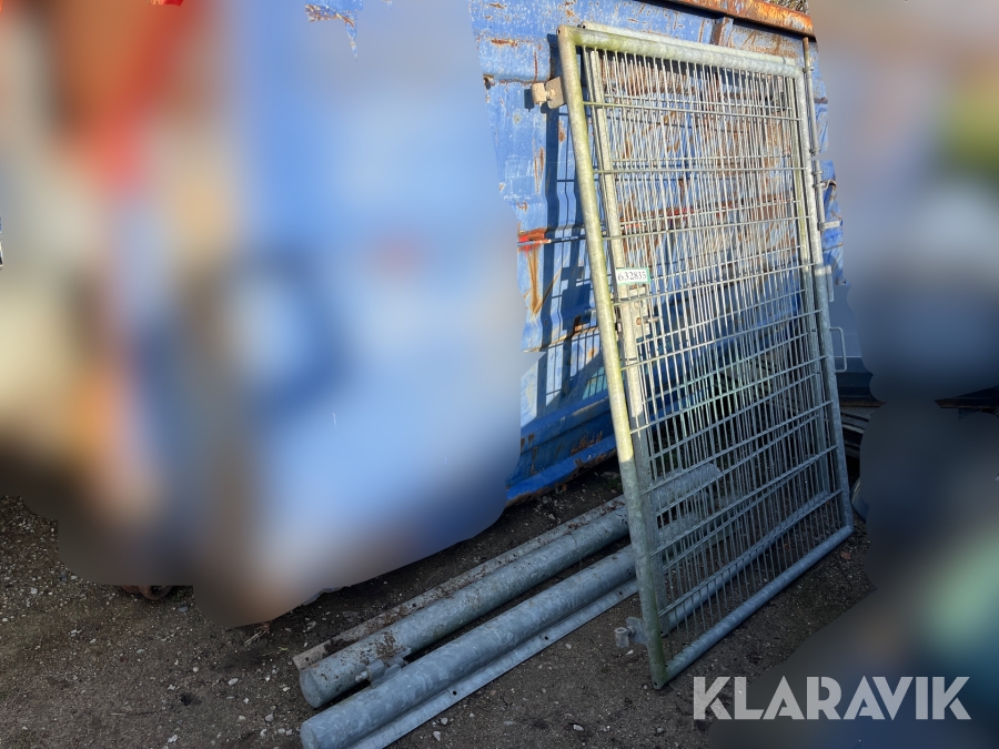 Galvaniseret dobbeltport