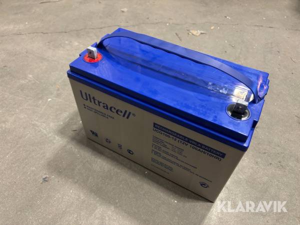 Batterier 23 styk Ultracell UCG100-12