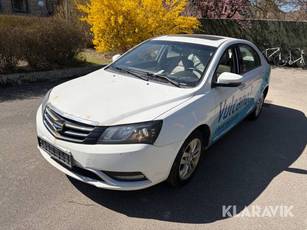 Personbil Geely Emgrand EC7 1,5 L benzin- og metanolmotor