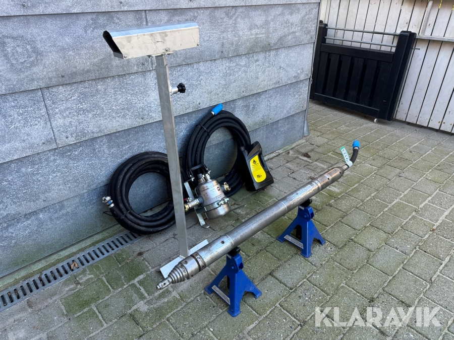 Jordraket skydesæt komplet Grundomat PK75 MM