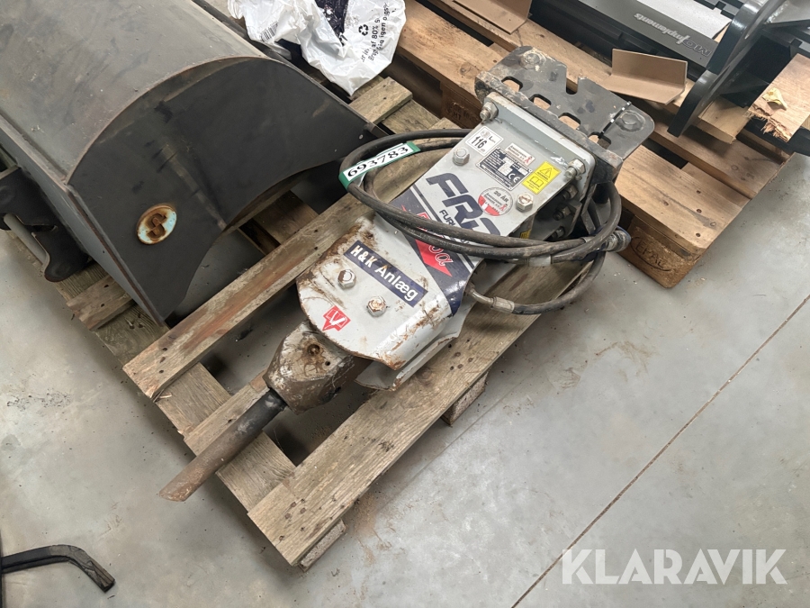 Hydraulisk hammer Fukurawa Rock Drill FX15-2FT 1 styk 