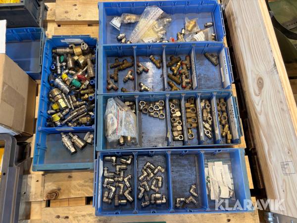 Luft fittings - 5 kasser