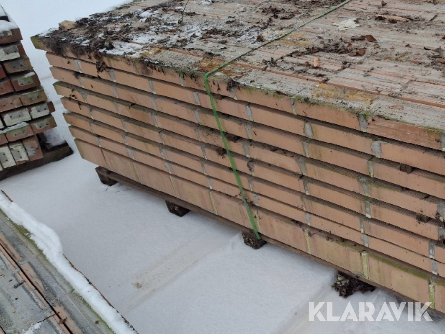 Tegl overlæggere - 20 styk