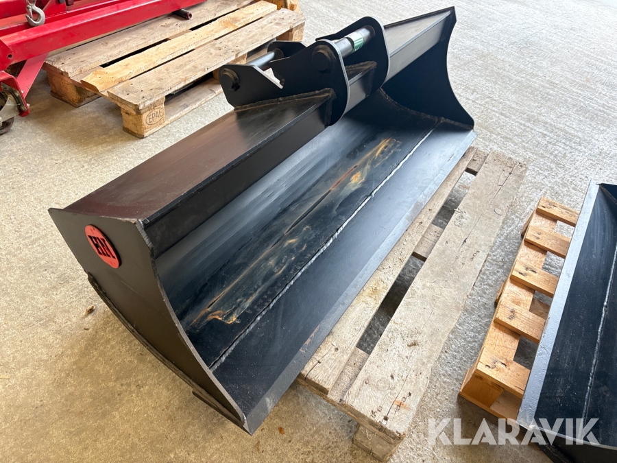 Planerskovl 1400mm HN i Hardox stål