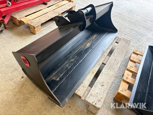 Planerskovl 1400mm HN i Hardox stål