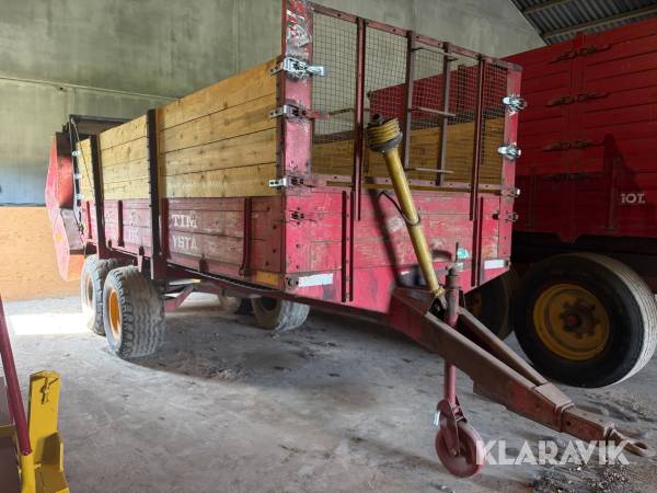 Møgspreder/fodervogn TIM 7 tons