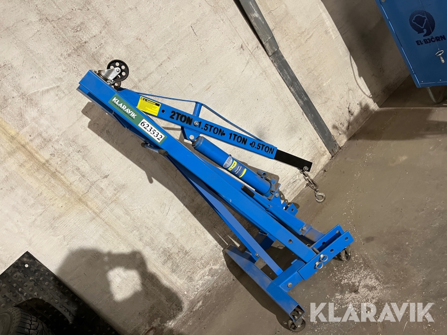 Værkstedskran Twin Busch 2 ton