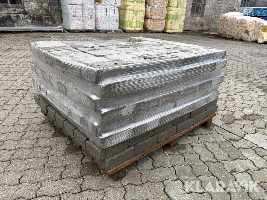 Belægningssten 14x21x7 cm - 328 styk