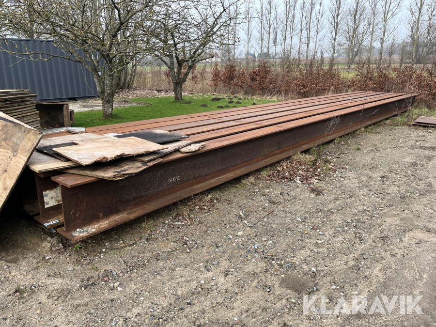 Jernbjælker HEA 500 6 styk