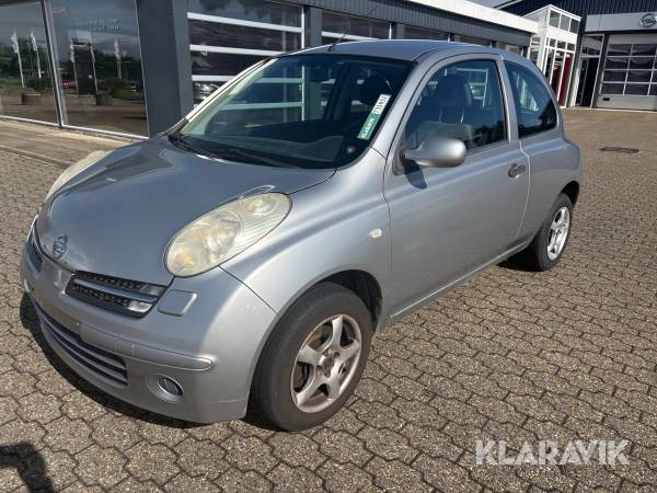 Personbil Nissan Micra 1,2 3 dørs