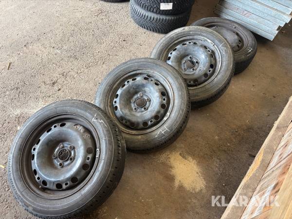 Dæk på fælge Bridgestone Ecopia