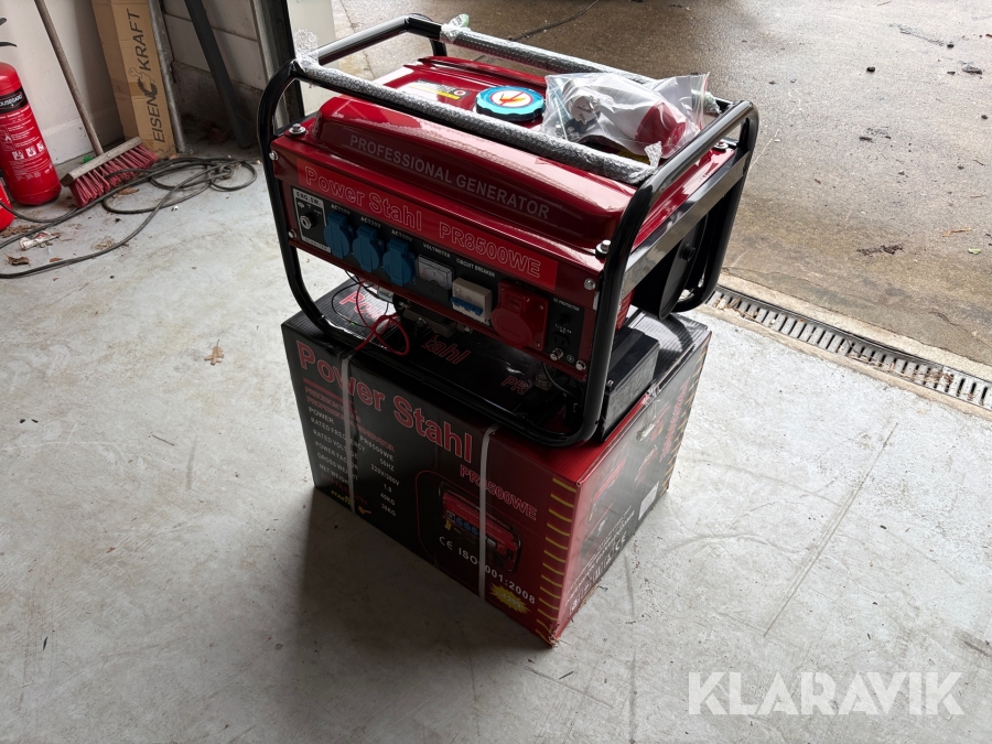 Generator 2 styk Power Stahl PR8500W