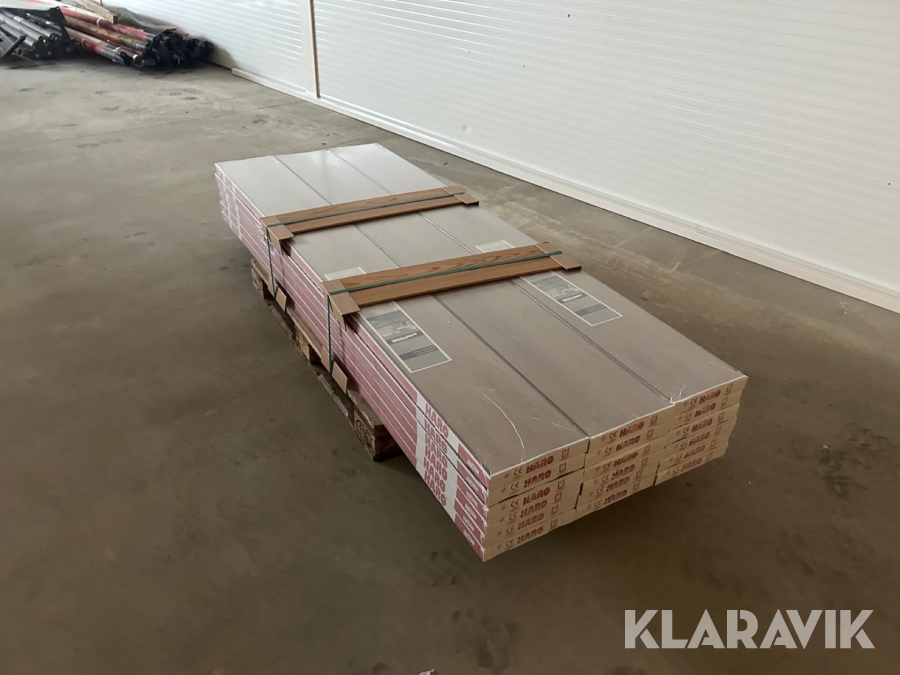 Laminat gulv HARO Oak veneto crema 48 m2