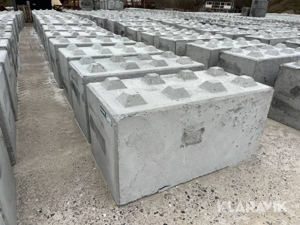 Betonblokke / siloklodser 25 styk - 