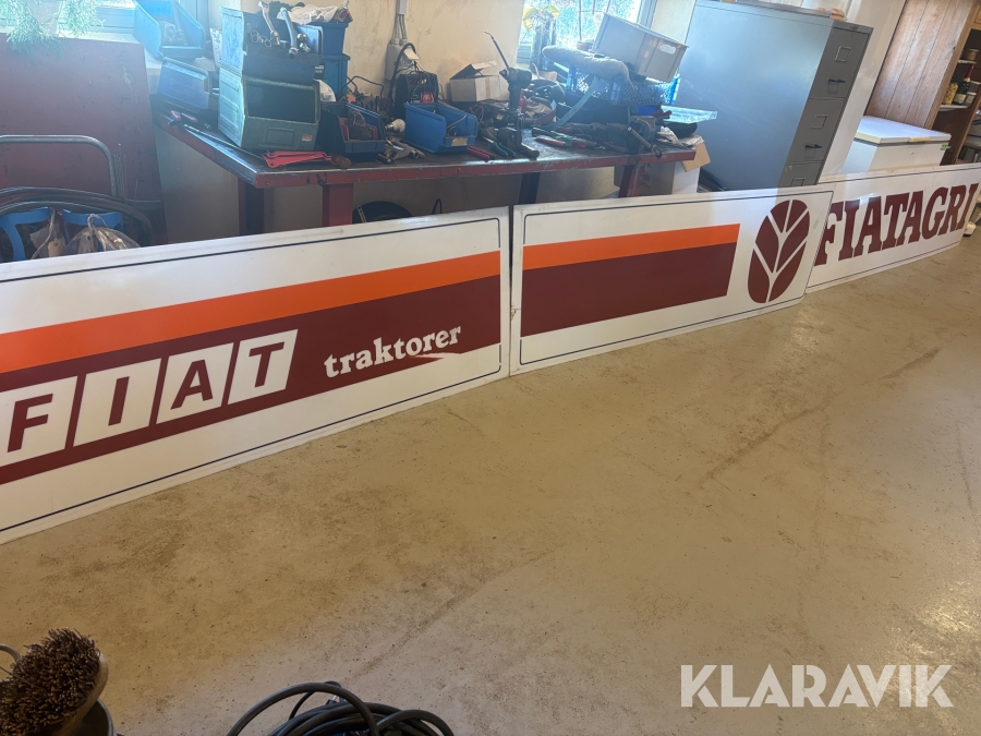 Skilte retro 3 styk