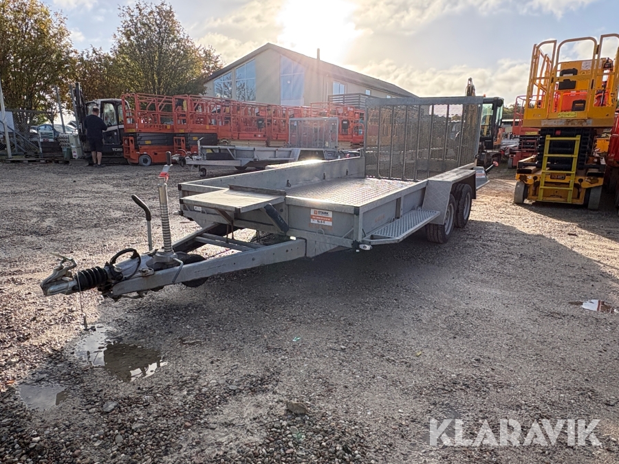Maskintrailer Variant 3518B4 Maxi Load, 2 aksler, 3.500 kg