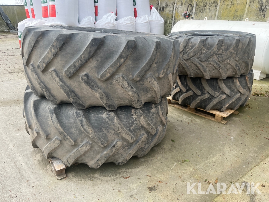 Traktordæk Good year/Kleber 1 sæt - 4styk