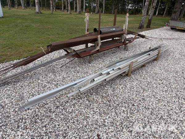 Stål og aluminium profiler blandet lot