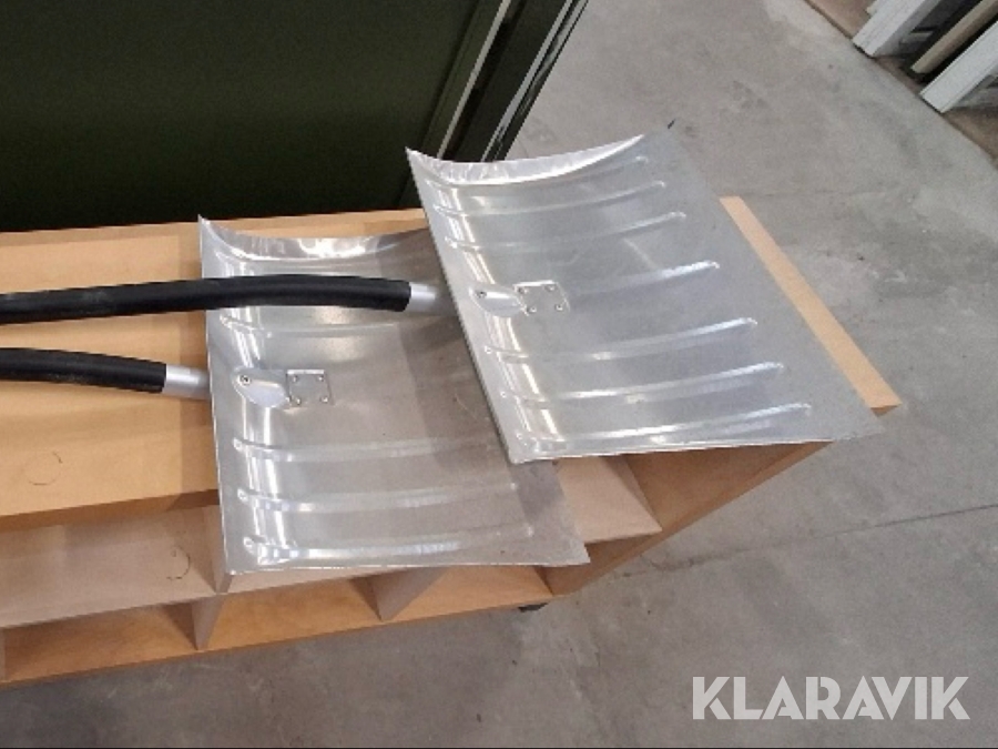 Sneskovle med alu blad 20 styk