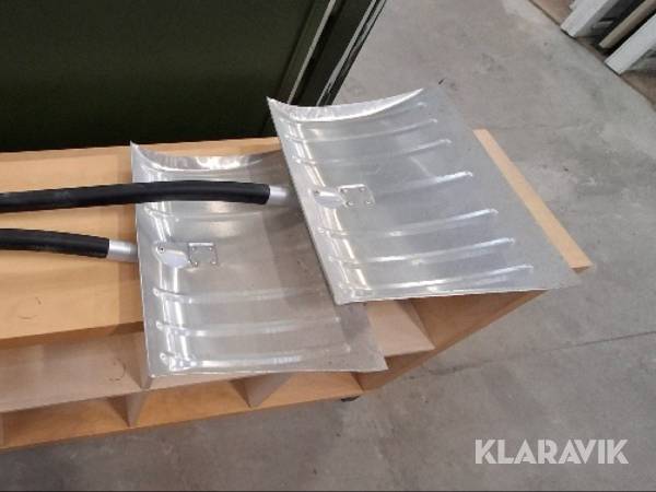 Sneskovle med alu blad 20 styk