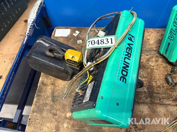 Kædetalje Verlinde VL101008 B1 elektrisk 1000 kg
