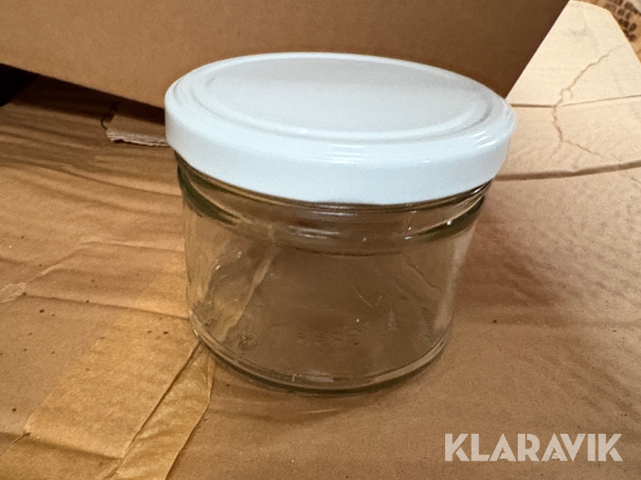 Sort parti glas med låg 400ml - 8000 styk
