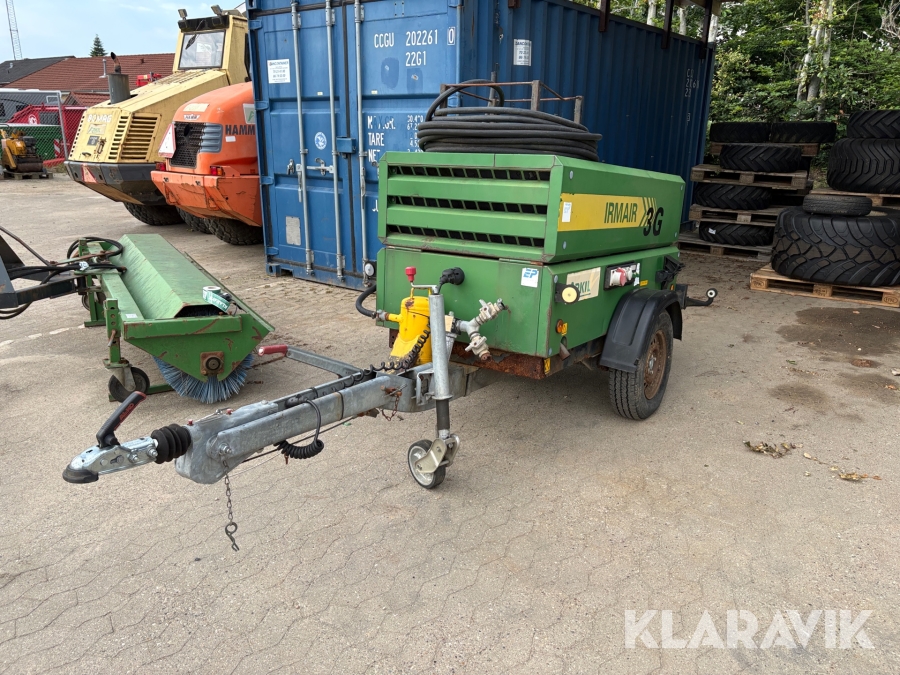 Kompressor Irmer Elze 27/23/EG med generatordel 3 kubik