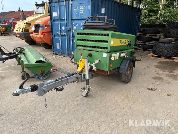 Kompressor Irmer Elze 27/23/EG med generatordel 3 kubik
