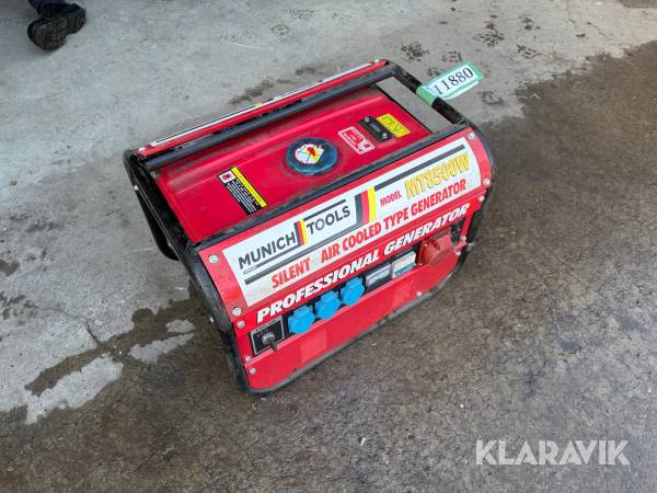 Generator Munich Tools MT8500W