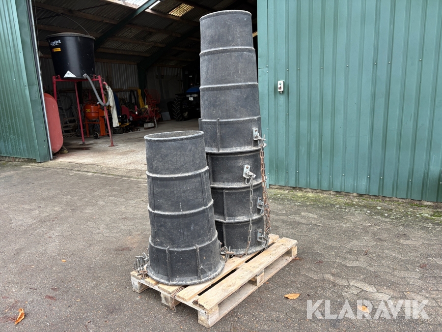 Affaldsskakt til entreprenørbrug Fiel - ca 5m