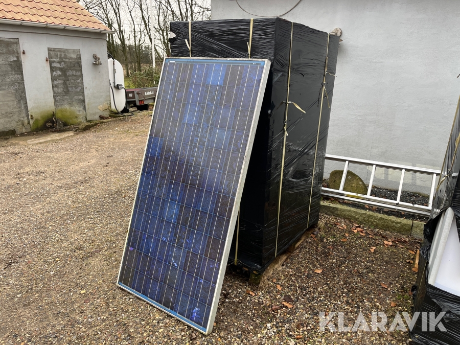 Solceller BP Solar BP3160S, Vejen, Klaravik auktioner