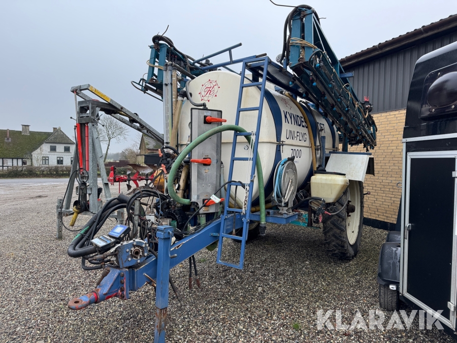 Marksprøjte Kyndestoft maskinfabrik Uniflyg 7000 ky30066
