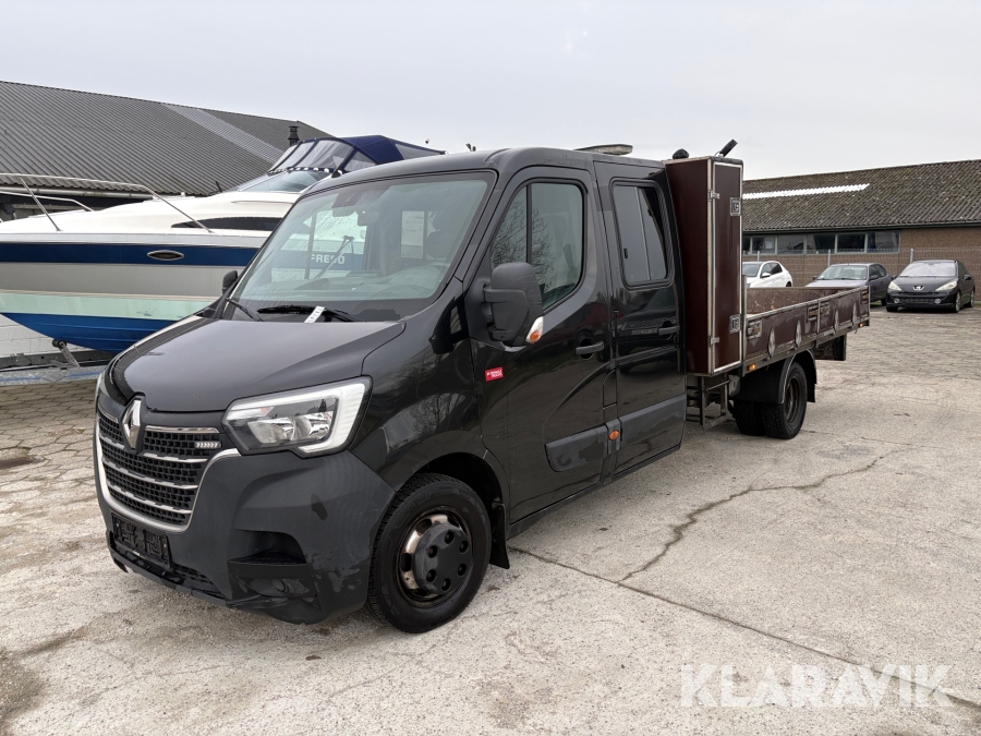 Mandskabsvogn Renault Master 2.3 dci 165 hk Chassis RWD Manuel
