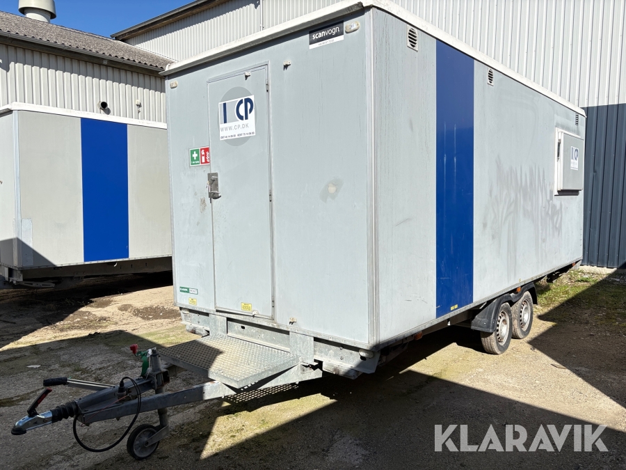 Personalevogn 4 Mands Scanvogn 1400