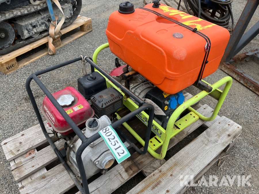 Generator/pumpe Pramac/Honda E4009/WB20XT 2 styk