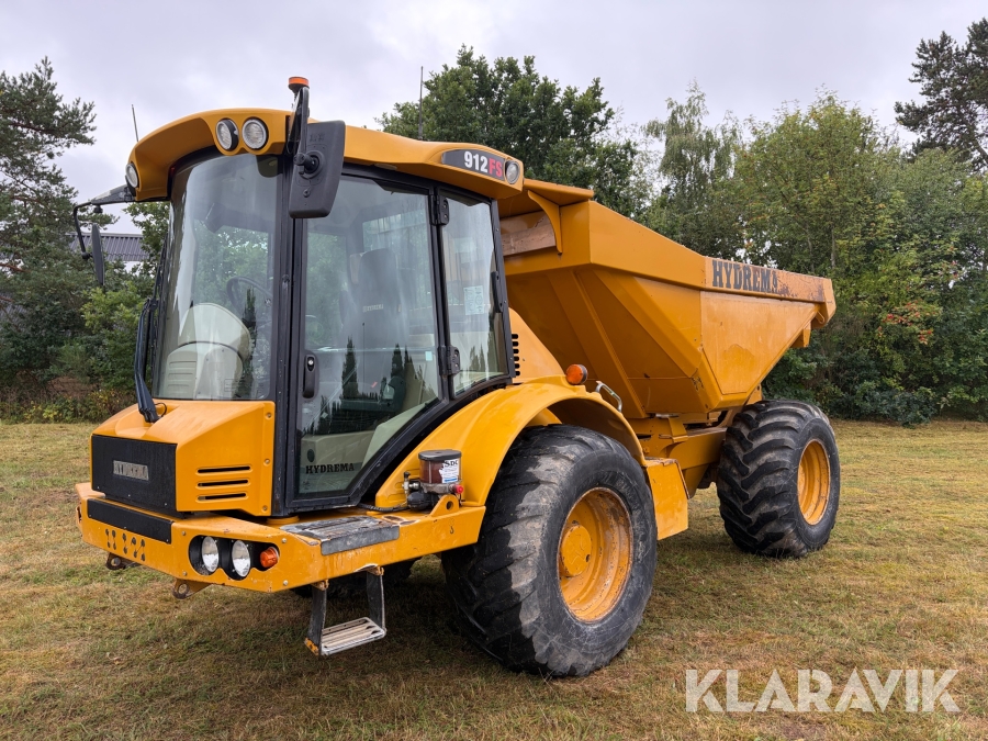 Minidumper Hydrema 912FS med Multitilt