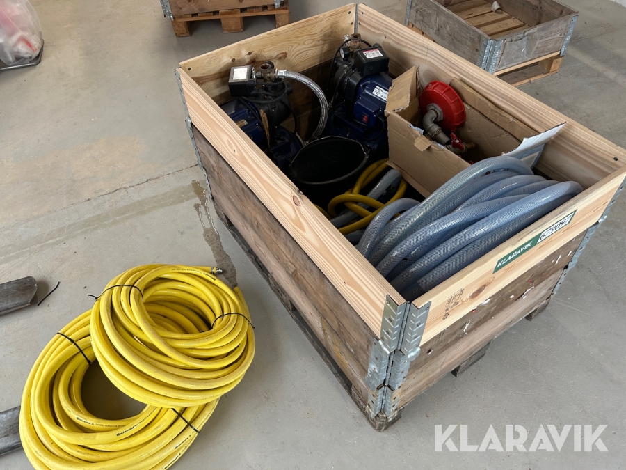 Pumper Selekta HN 5893 2 styk m. fittings og slanger