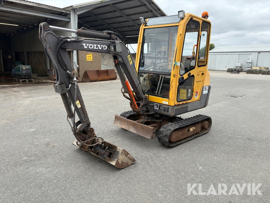 Minigraver Volvo EC15B XT