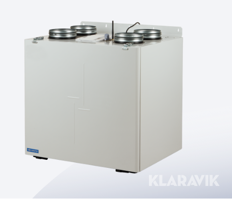 Ventilationsanlæg Vents vut 160v1b ec a21 3 styk