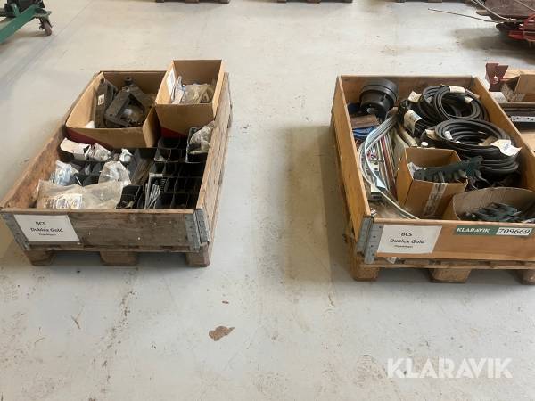 Dele til fingerklipper BCS Dublex Gold 4 paller