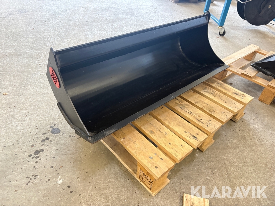 Planerskovl 1000mm HN i Hardox stål