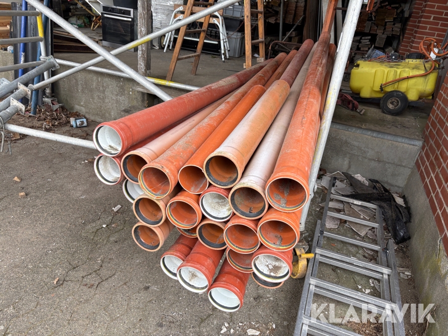 PVC rør, Skive, Klaravik auktioner