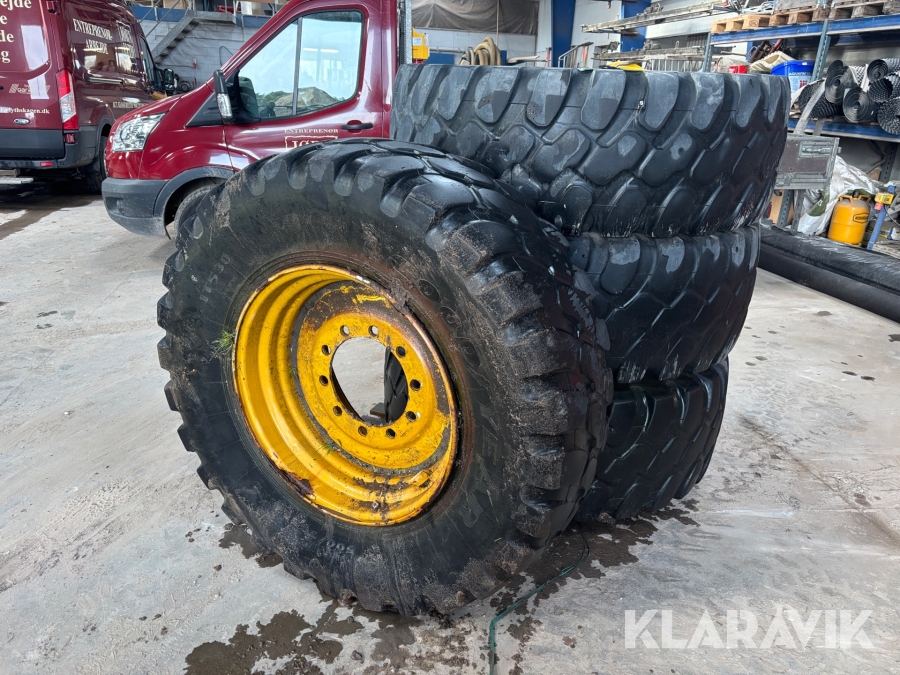 Dumper hjul Hydrema 926D 4 styk